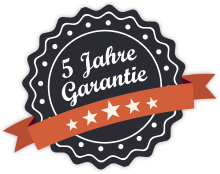 5 Jahre Garantie